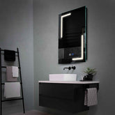 Espejo LED Vertical | Botones táctiles | Función antivaho | Luz blanca neutra - Reyze Seria Salono Model 3